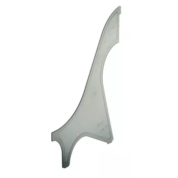 Leitz nodalījums žurnālu glabātājam 2425, pelēks, plastmasa, A4, 317 mm, 2 mm, 268 mm