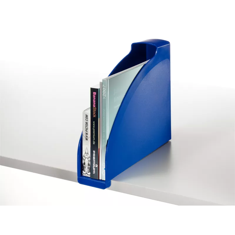 Leitz žurnālu glabātājs Plus Standard, zils, plastmasa, A4, 7 cm, 78 mm, 300 mm