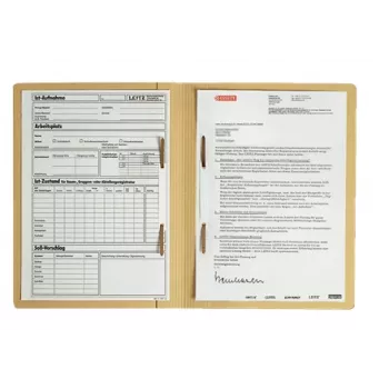 Leitz 30300011 mape dzeltenā krāsā A4