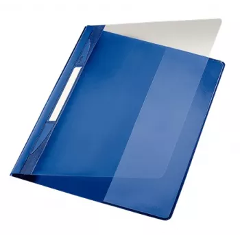 Leitz 41940035 referāta vāciņš PVC zils, caurspīdīgs
