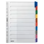 Leitz 43210000 tabu rādītājs Neapdrukāts tabu rādītājs Kartons Daudzkrāsains