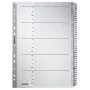 Leitz 43280000 tab index Alfabētiskais nodalījums Kartons Pelēks