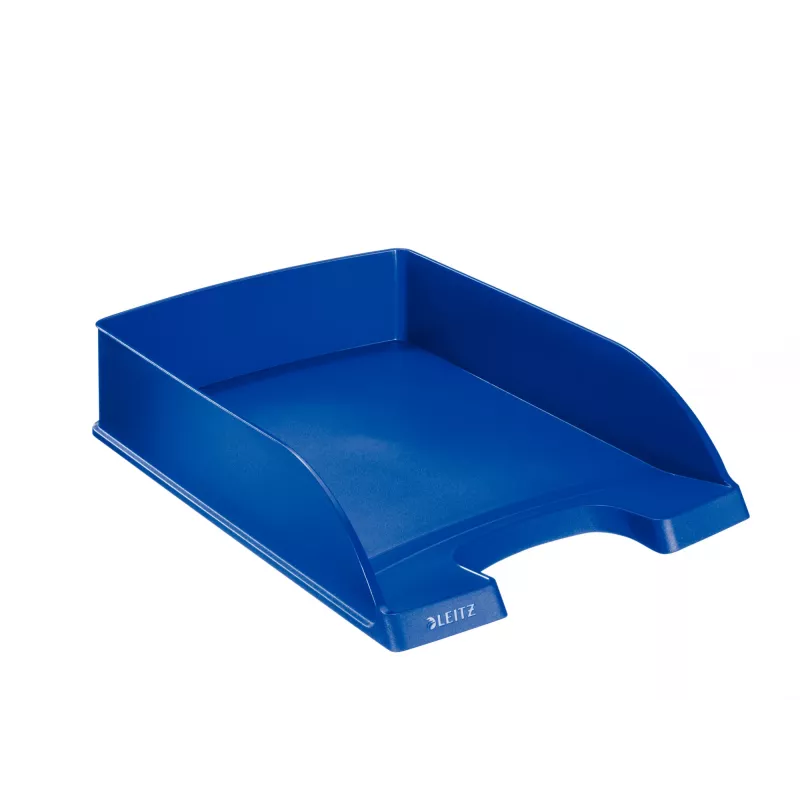 Leitz Plus vēstuļu paliktnis, standarta, polistirols, zils, 255 mm, 357 mm, 70 mm, 280 g