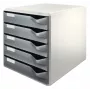 Leitz Post Set, 5 atvilktnes, Plastmasa, Pelēks, 1 gab., 3.65 kg, 285 x 355 x 290 mm