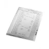 Leitz Quality Folder A5, 30% pirms patērētāju pārstrādātas plastmasas, 150 x 210 mm (A5), polipropilēns (PP), caurspīdīga, portreta orientācija, 160 mm, 220 mm