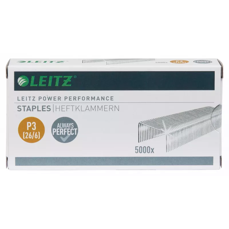 Leitz skavas P3 26/6 5000 gab. kastītē