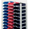 Leitz vēstuļu paplāšu statīvs Plus 3 paplātēm, plastmasa, melna, A4, A4, 3 atvilktne(s), vēstulēm