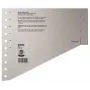 Leitz 16510085 tab index Tukšs nodalījumu rādītājs Kartons Pelēks