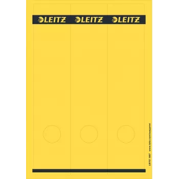 Leitz 16870015 pašlīmējošā etiķete Taisnstūra Dzeltena 75 gab.