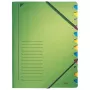 Leitz 39120055 ciļņu rādītājs Kartons Zaļš