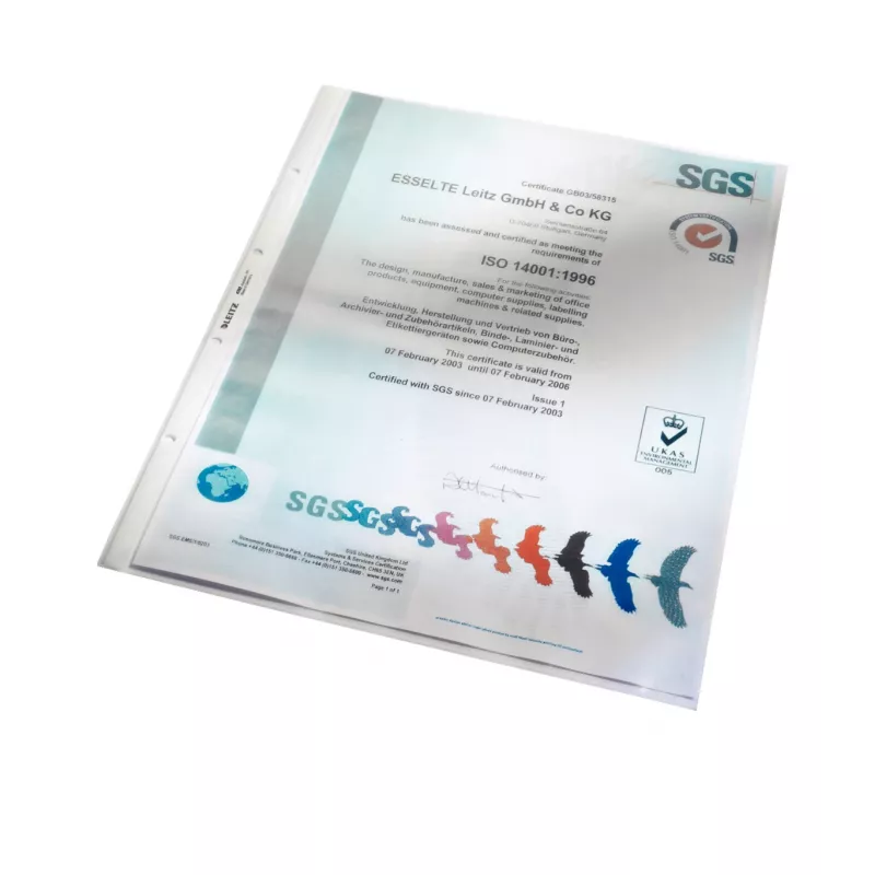 Leitz 47020000 lokšņu aizsargs 420 x 300 (A3 albums) Polipropilēns (PP)