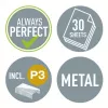 Leitz NeXXt skavotājs, 30 loksnēm, 30 loksnes, Balts, P3, Metāls, Plastmasa, 80 g/m², Virspuse