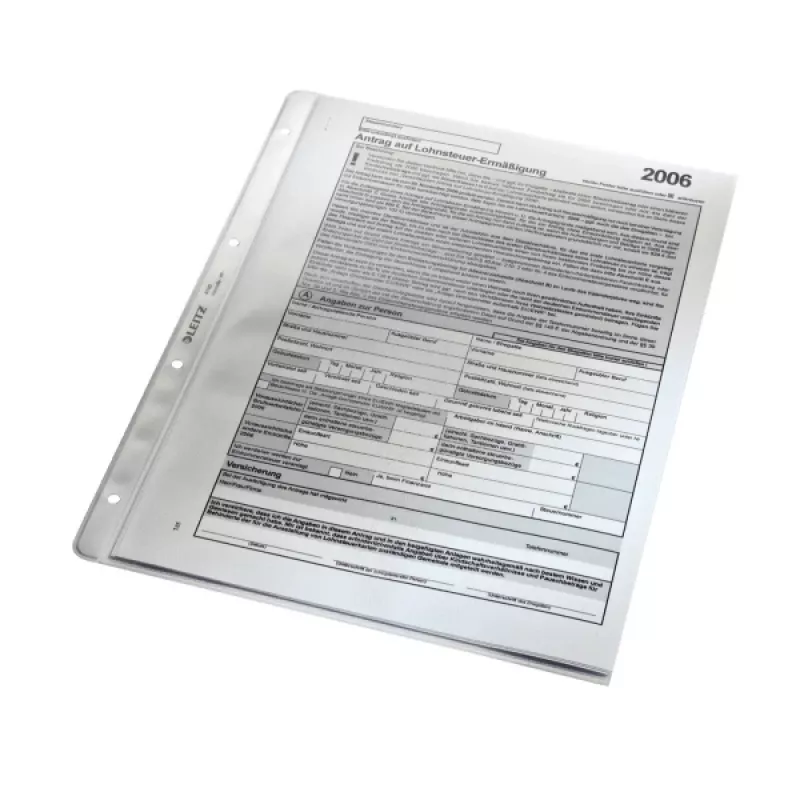 Leitz 47400003 dok. apvalks A4 polipropilēns (PP)