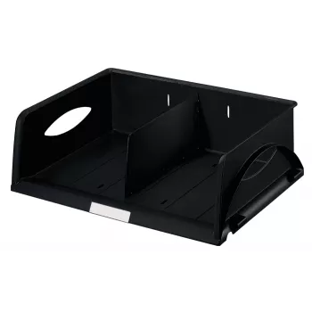 Leitz Tray Sorty Landscape Standard, plastmasas, melna, A4, 405 mm, 300 mm, 125 mm