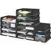 Leitz Tray Sorty Landscape Standard, plastmasas, melna, A4, 405 mm, 300 mm, 125 mm