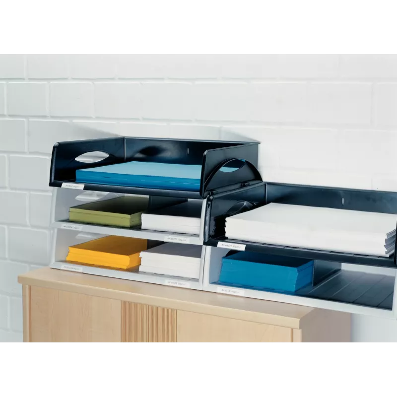 Leitz Tray Sorty Jumbo, plastmasa, melns, A3, 490 mm, 385 mm, 125 mm