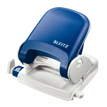 Leitz caurumotājs 5005 NeXXt, 2 caurumi 25 lapām, 25 lapas, zils, plastmasa, 8 cm, 5,5 mm, A4