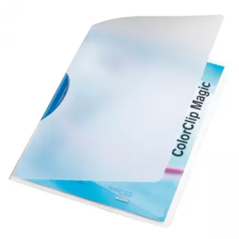 Leitz ColorClip Magic - zils ziņojumu vāks, polipropilēns (PP)