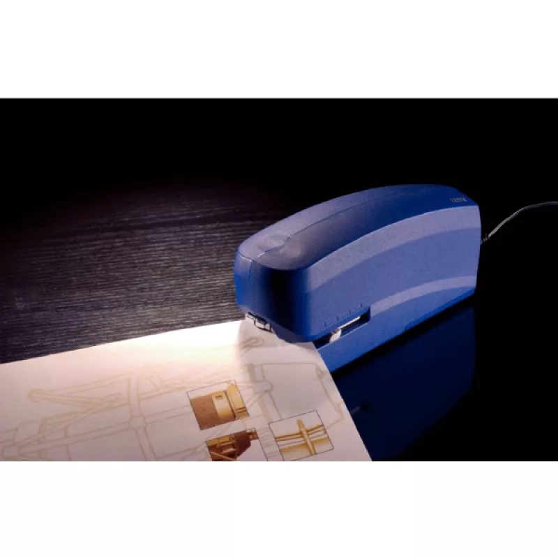 Leitz Electric Stapler 5533 NeXXt plakans Clinch 20 loksnes, 20 loksnes, 200 skavas, 2 cm, Plastmasa, Zils, 1 kg