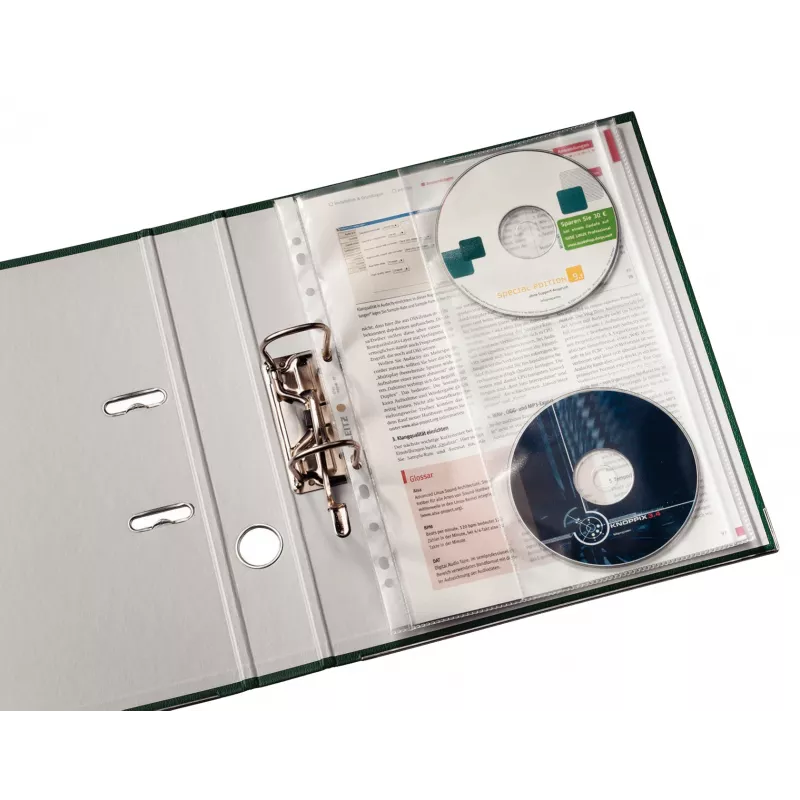 Leitz Premium CD kabatiņa A4, 30% pirmslietošanas pārstrādāta plastmasa