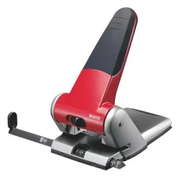 Leitz Heavy Duty 5180 perforators 65 loksnēm sarkans