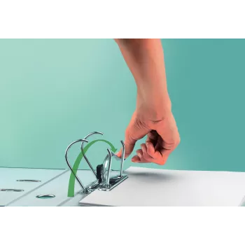 Leitz 10105052 aktu vāks A4 tirkīzzils