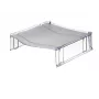 Leitz vēstuļu paliktņa paaugstinātājs Plus Universal, Plastmasa, Pelēks, Caurspīdīgs, 254 mm, 265 mm, 70 mm, 200 g
