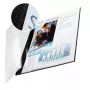 Leitz impressBIND vāks Soft 10,5 mm, A4, Kartons, Polietilēntereftalāts (PET), Melns, Caurspīdīgs, 105 loksnes, 1,05 cm, 214 mm