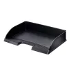 Leitz vēstuļu paliktnis Plus Landscape Standard, plastmasa, melns, A4, 350 x 245 x 63 mm, 363 mm, 273 mm