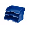 Leitz Letter tray Plus Landscape Jumbo, plastmasa, zila, A4, vēstules, piezīmes, papīrs, 350 x 245 x 97 mm, 363 x 273 x 103 mm