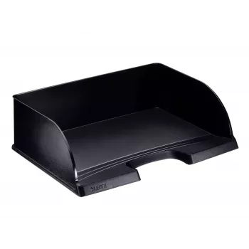 Leitz Letter tray Plus Landscape Jumbo, plastmasa, melna, aploksne, vēstule, piezīme, papīrs, 350 x 103 x 273 mm, 363 x 273 x 103 mm, 400 g
