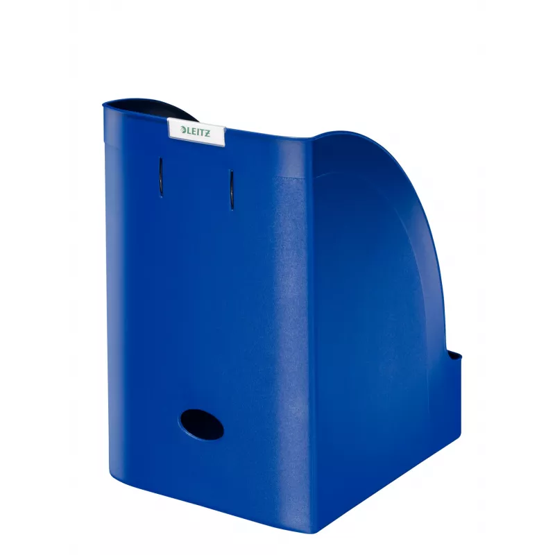 Leitz žurnālu vāks Plus Jumbo, zils, plastmasa, A4, 20,5 cm, 740 g