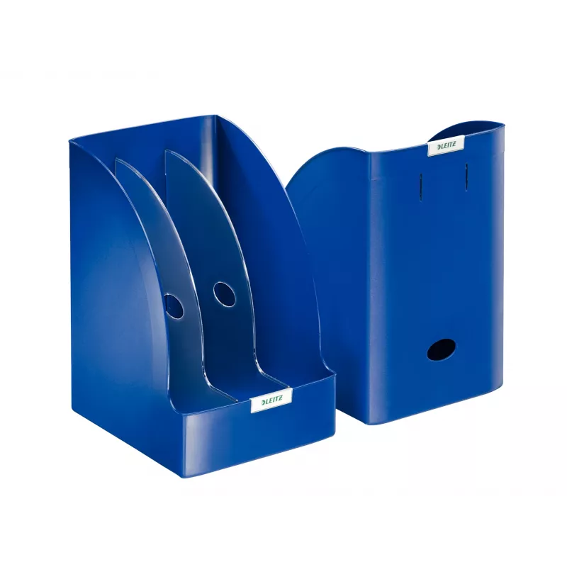 Leitz žurnālu vāks Plus Jumbo, zils, plastmasa, A4, 20,5 cm, 740 g