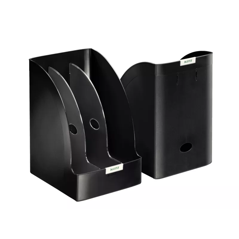 Leitz Magazine file Plus Jumbo, melna, plastmasa, A4, 20.5 cm, 213 mm, 321 mm