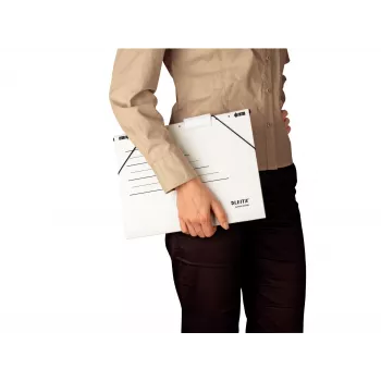 Leitz piekarināmā mape Alpha Active FSC®, A4, balta, kartons, 348 mm, 266 mm, 70 g