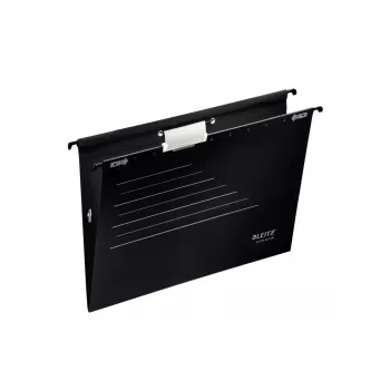 Leitz piekaramā mape Alpha Active FSC®, A4, melna, kartons, 348 mm, 260 mm, 90 g