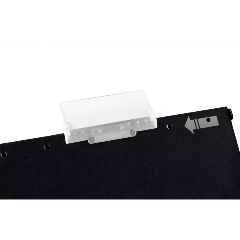 Leitz piekaramā mape Alpha Active FSC®, A4, melna, kartons, 348 mm, 260 mm, 90 g