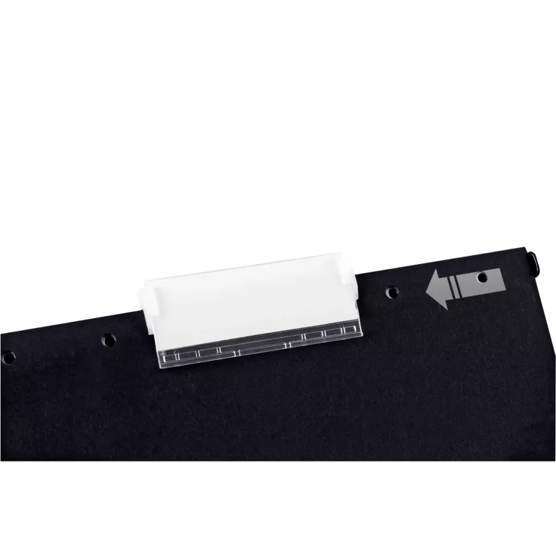 Leitz piekaramā kabata Alpha Active FSC®, A4, melna, kartons, 348 mm, 260 mm, 90 g