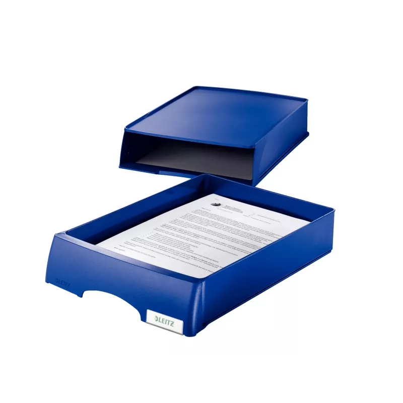 Leitz Letter tray Drawer unit Plus, Plastmasa, Zila, A4, 234 x 325 x 53 mm, 255 mm, 376 mm