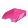 Leitz vēstuļu paplāte WOW, plastmasa, rozā, A4, 255 x 357 x 70 mm, 280 g, A4
