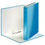 Leitz Ringbinder WOW Laminēts A4+ 2DR/25mm, A4, Kartons, Zils, Balts, 250 lapas, 80 g/m²