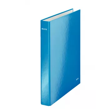 Leitz Ringbinder WOW Laminēts A4+ 2DR/25mm, A4, Kartons, Zils, Balts, 250 lapas, 80 g/m²