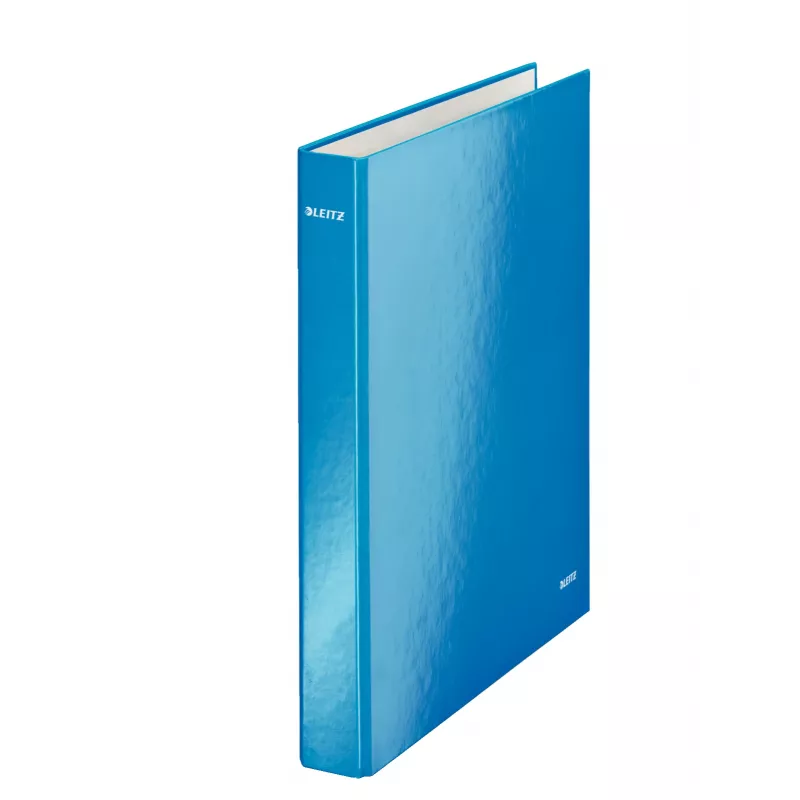 Leitz Ringbinder WOW Laminēts A4+ 2DR/25mm, A4, Kartons, Zils, Balts, 250 lapas, 80 g/m²