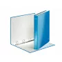Leitz Ringbinder WOW Laminēta A4+ 4DR/25mm, A4, Kartons, Zila, 230 loksnes, 80 g/m², 2,5 cm