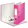 Leitz šķirkļu mape 180° WOW POB/laminēta A4/80mm, A4, kartons, rozā, 600 loksnes, 80 g/m², 8 cm
