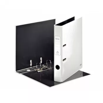 Leitz sviru mape 180° WOW POB/Laminēta A4/50mm, A4, Kartons, Balta, 350 lapas, 5 cm, 52 mm