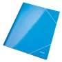 Leitz 3 atloku mape WOW Card/POB A4, A4, Polipropilēns (PP), Zila, 250 lapas, 80 g/m², Papīrs