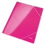 Leitz 3-Flap Folder WOW Card/POB A4, A4, Polipropilēns (PP), Rozā, 250 loksnes, 80 g/m², Papīrs
