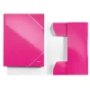 Leitz 3-Flap Folder WOW Card/POB A4, A4, Polipropilēns (PP), Rozā, 250 loksnes, 80 g/m², Papīrs