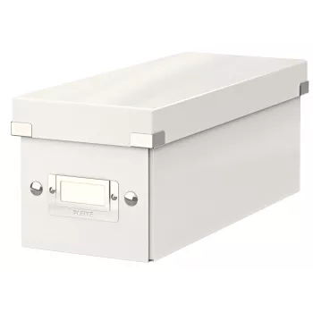 Leitz Click & Store WOW kompaktdisku uzglabāšanas kaste, Balta, Kartons, 143 mm, 352 mm, 136 mm, 440 g